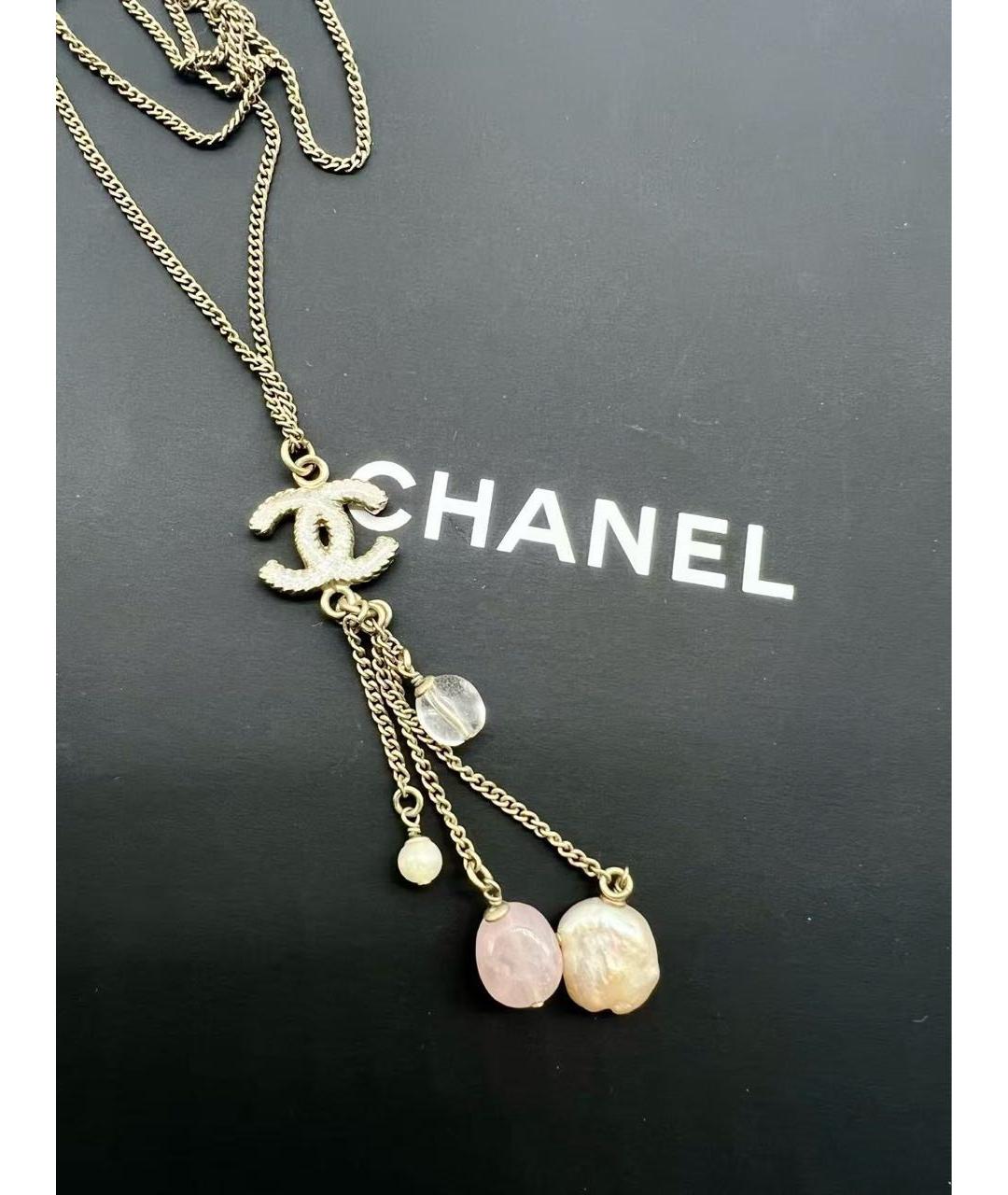 CHANEL Золотое колье, фото 9