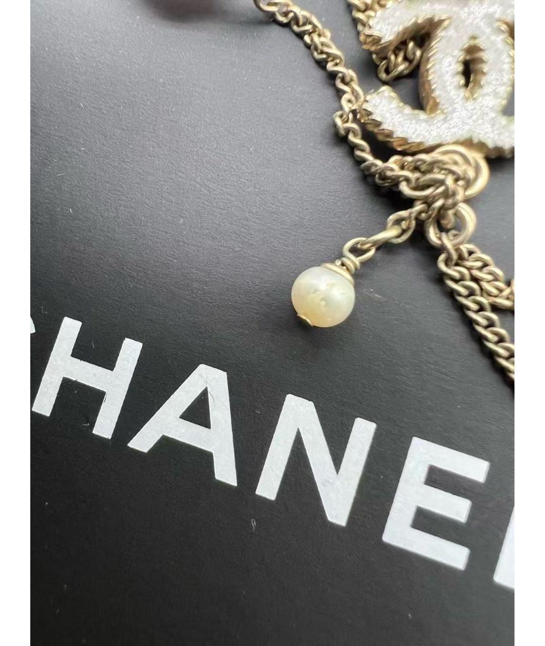 CHANEL Золотое колье, фото 5