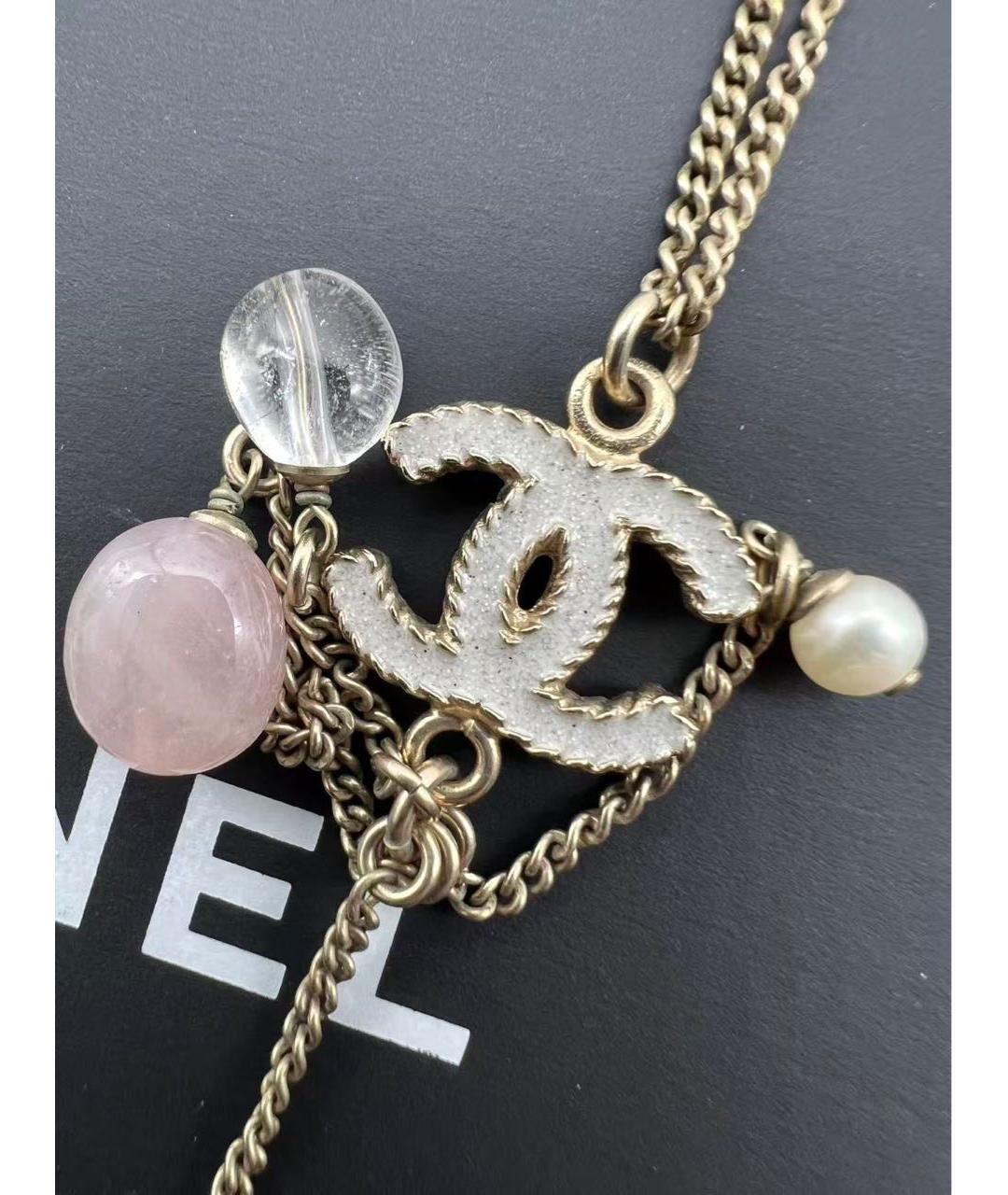 CHANEL Золотое колье, фото 3