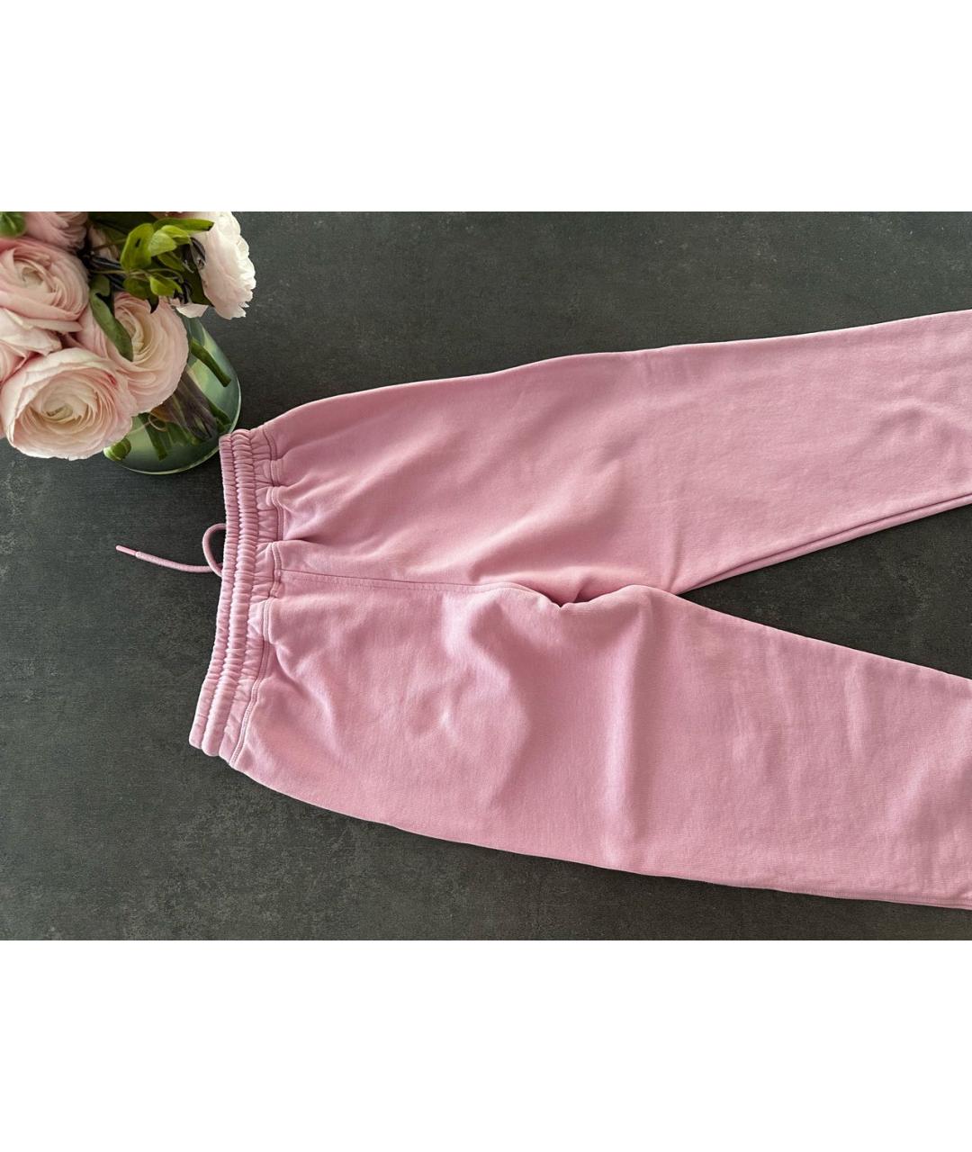 GANNI Розовый хлопковый спортивные костюмы, фото 8