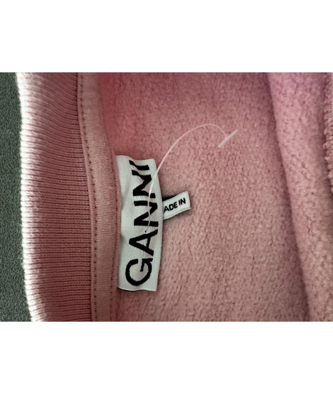 GANNI Розовый хлопковый спортивные костюмы, фото 6