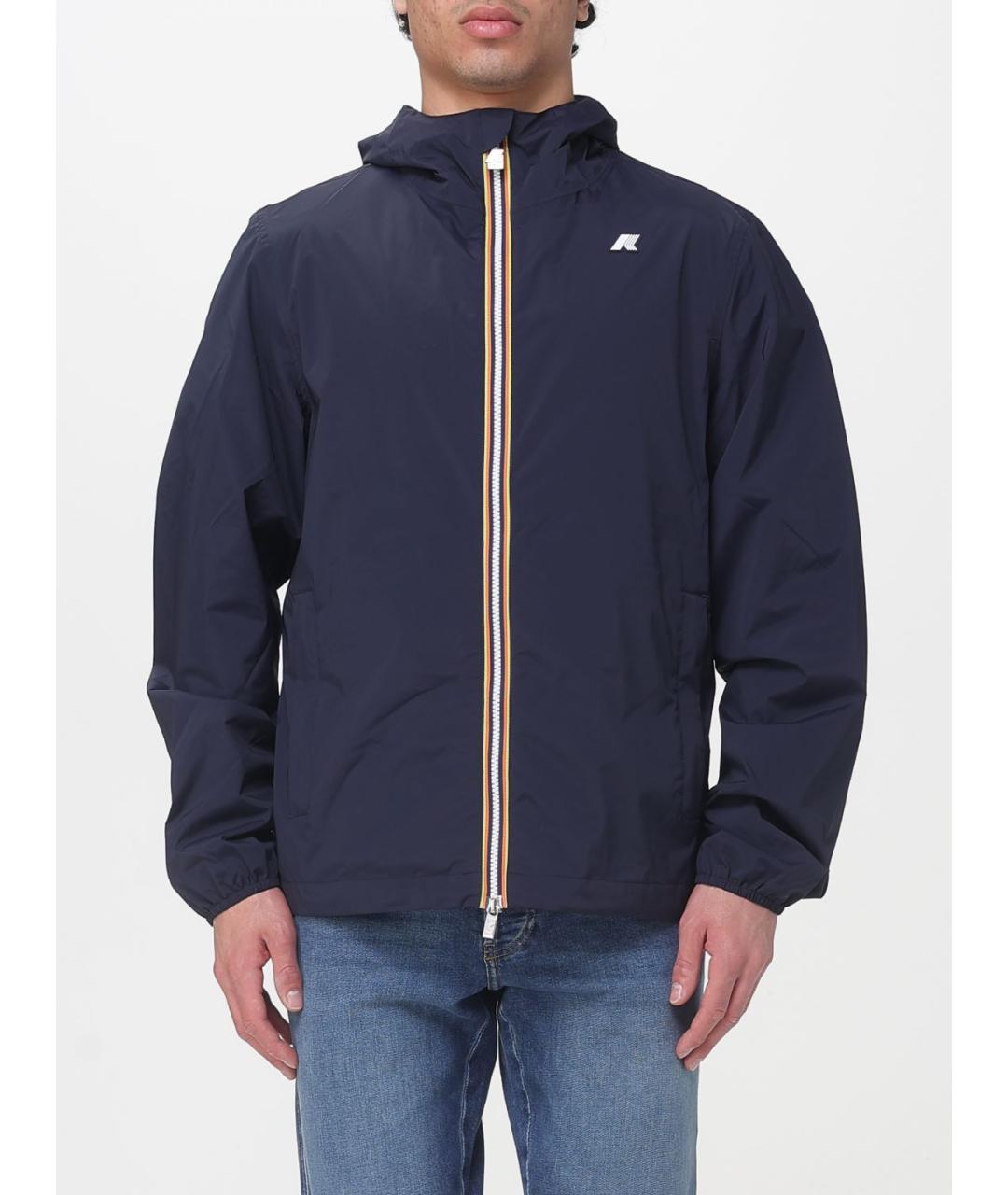 K-WAY Синяя полиамидовая куртка, фото 2