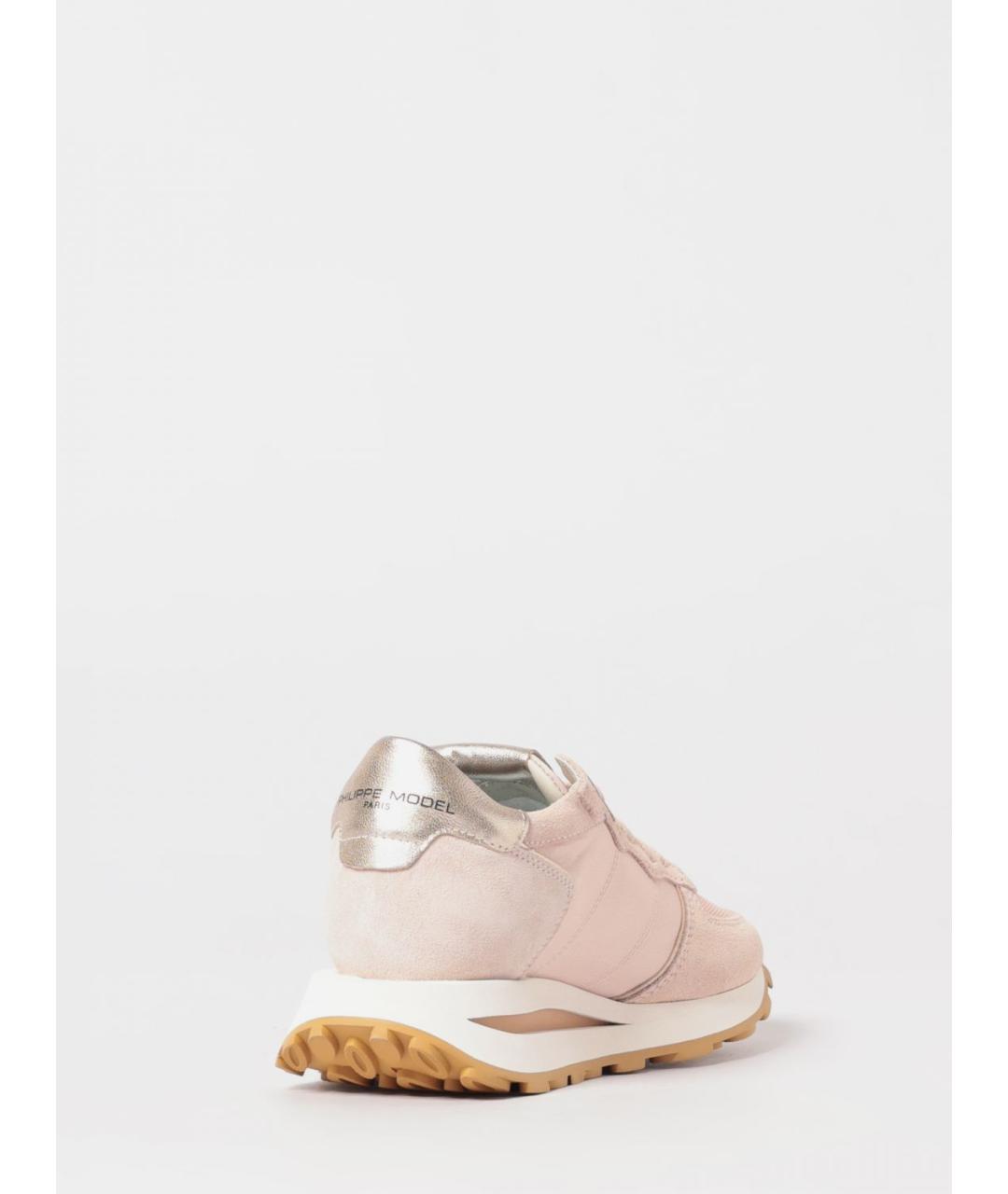 PHILIPPE MODEL Бежевые замшевые кроссовки, фото 3