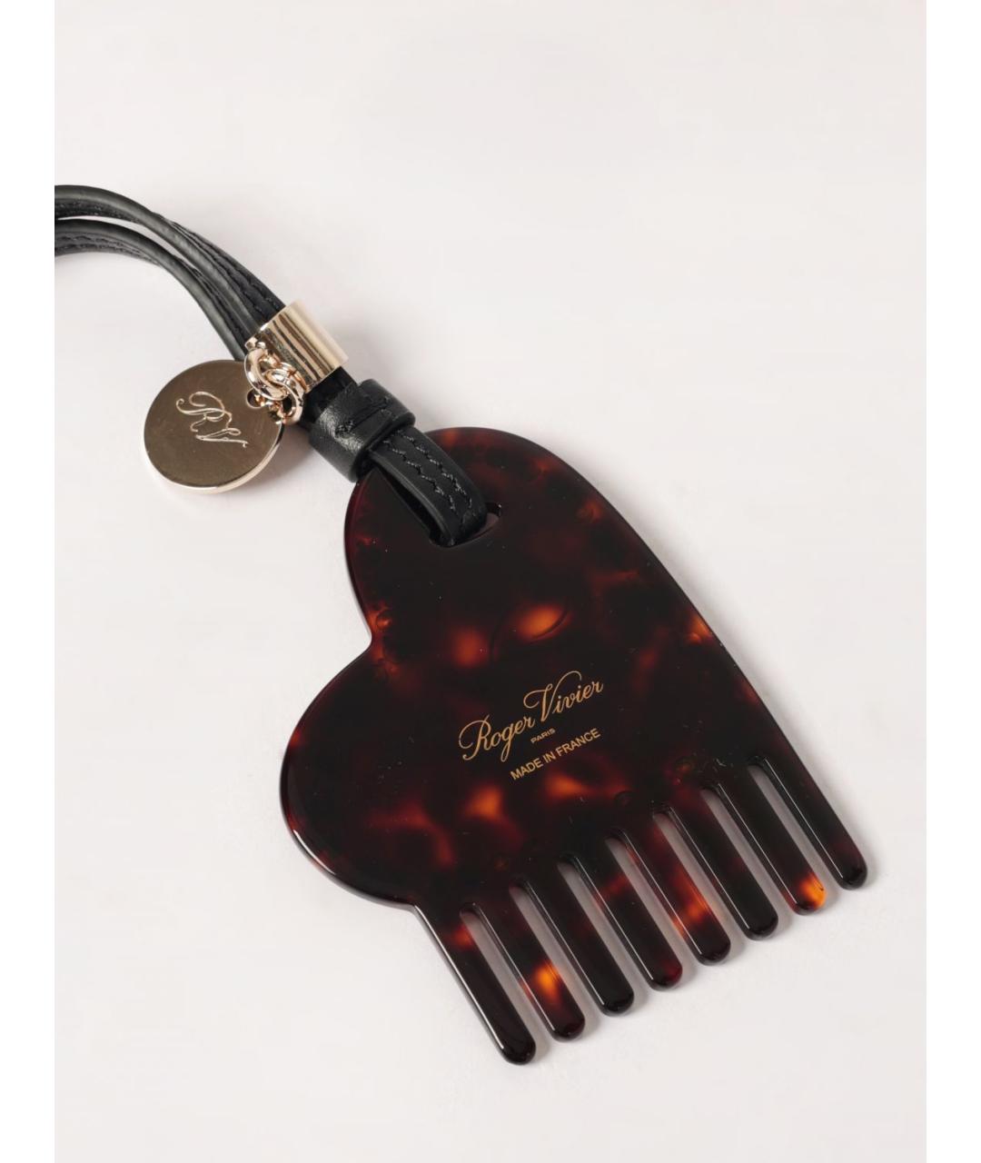 ROGER VIVIER Коричневый брелок, фото 2