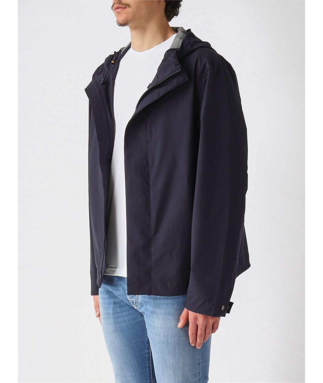 K-WAY Синяя полиэстеровая куртка, фото 4