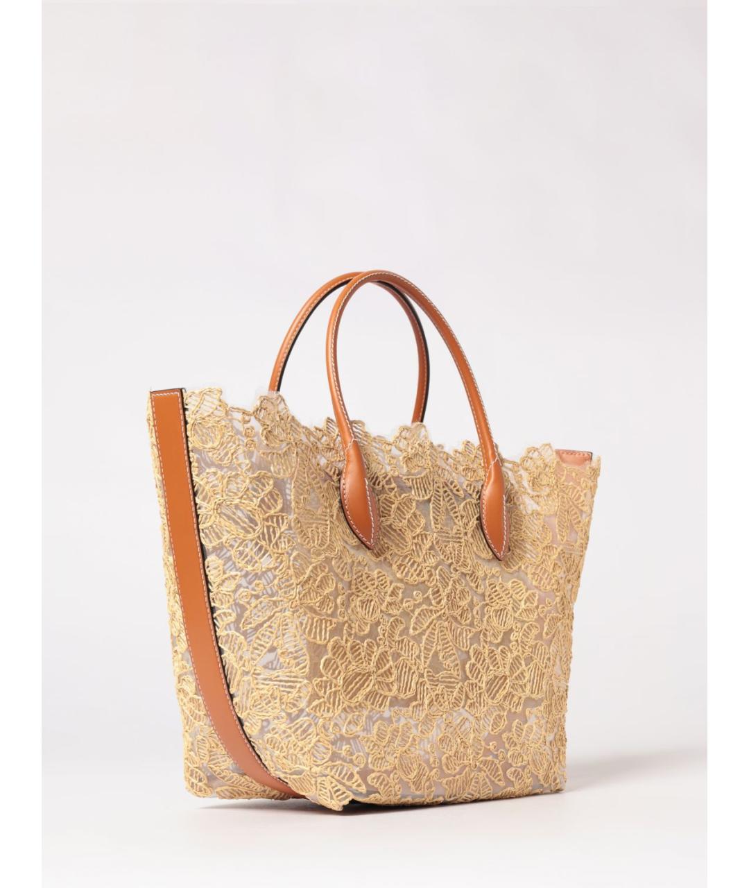 ERMANNO SCERVINO Желтая сумка тоут, фото 2