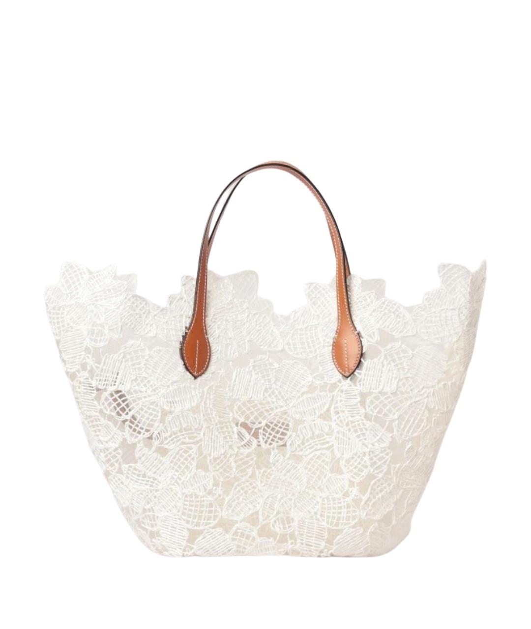 ERMANNO SCERVINO Белая сумка тоут, фото 1