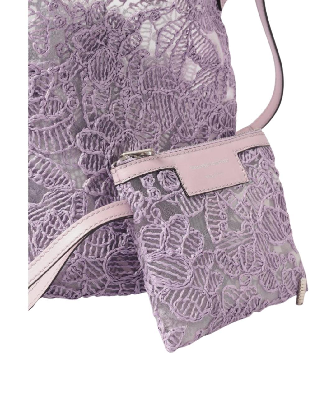 ERMANNO SCERVINO Фиолетовая сумка тоут, фото 3