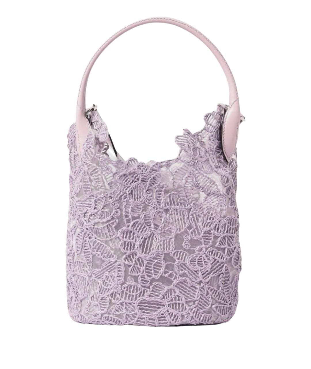 ERMANNO SCERVINO Фиолетовая сумка тоут, фото 1