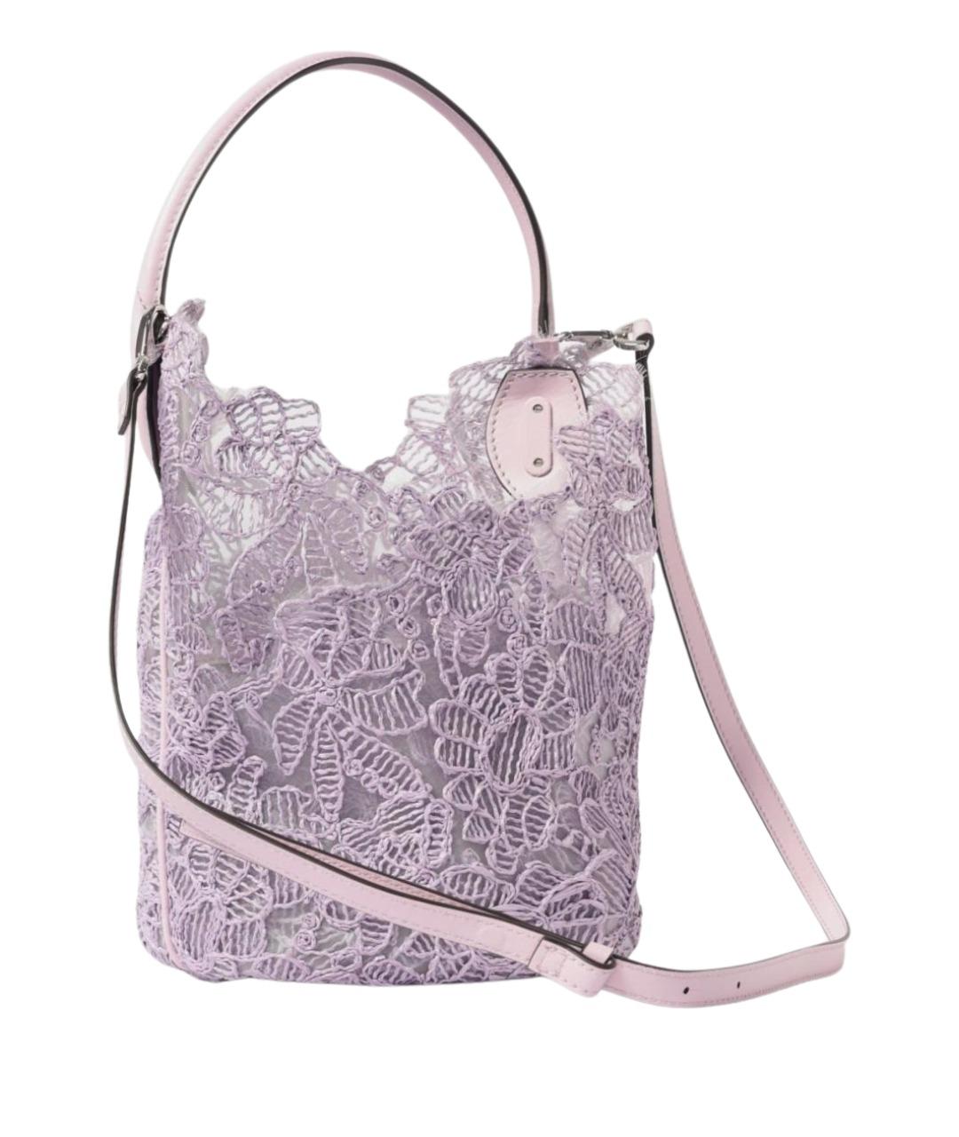 ERMANNO SCERVINO Фиолетовая сумка тоут, фото 2