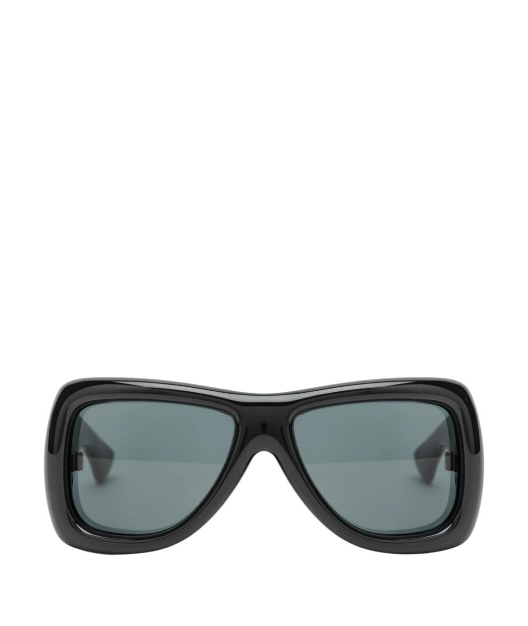 SAINT LAURENT Черные пластиковые солнцезащитные очки, фото 1