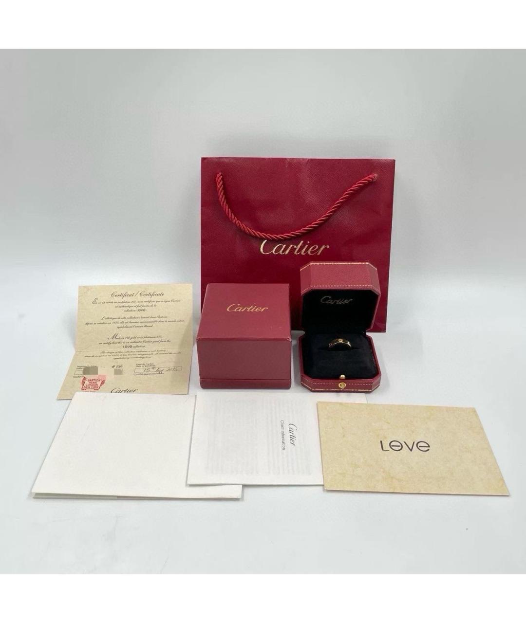 CARTIER Золотое кольцо из розового золота, фото 5