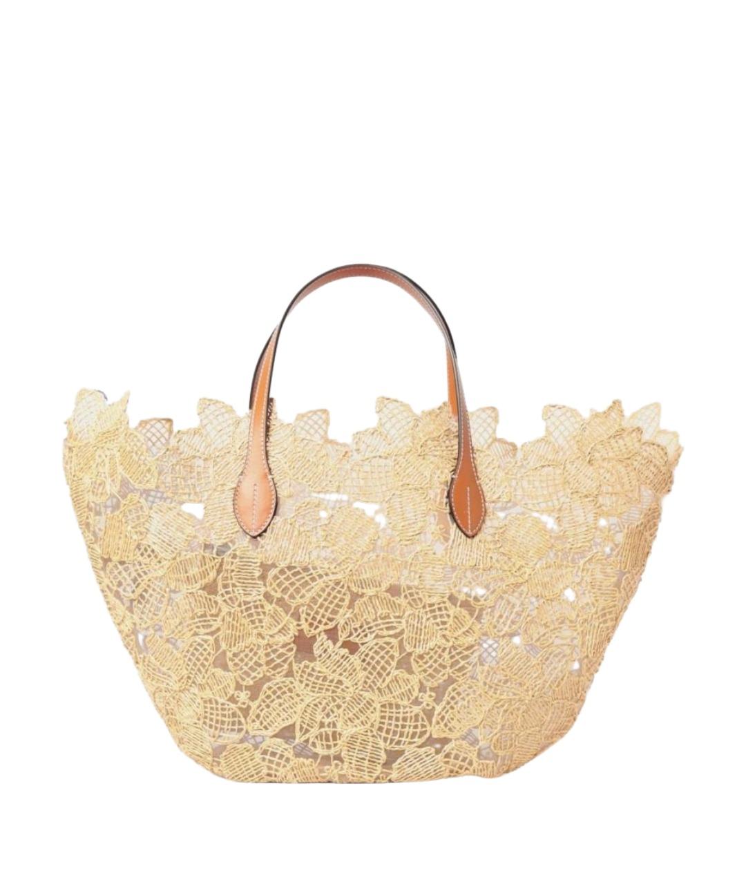 ERMANNO SCERVINO Бежевая сумка тоут, фото 1