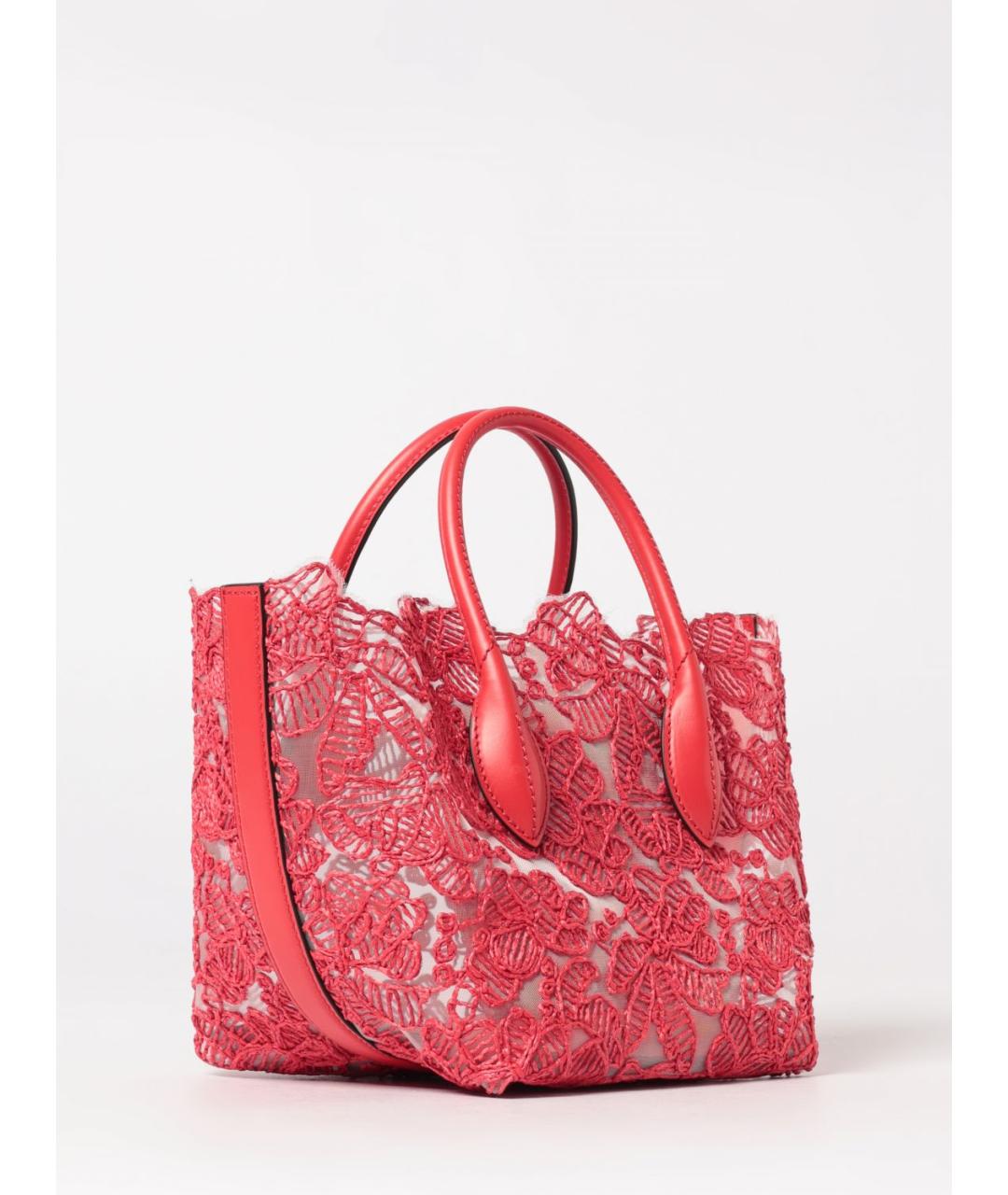 ERMANNO SCERVINO Красная сумка тоут, фото 2