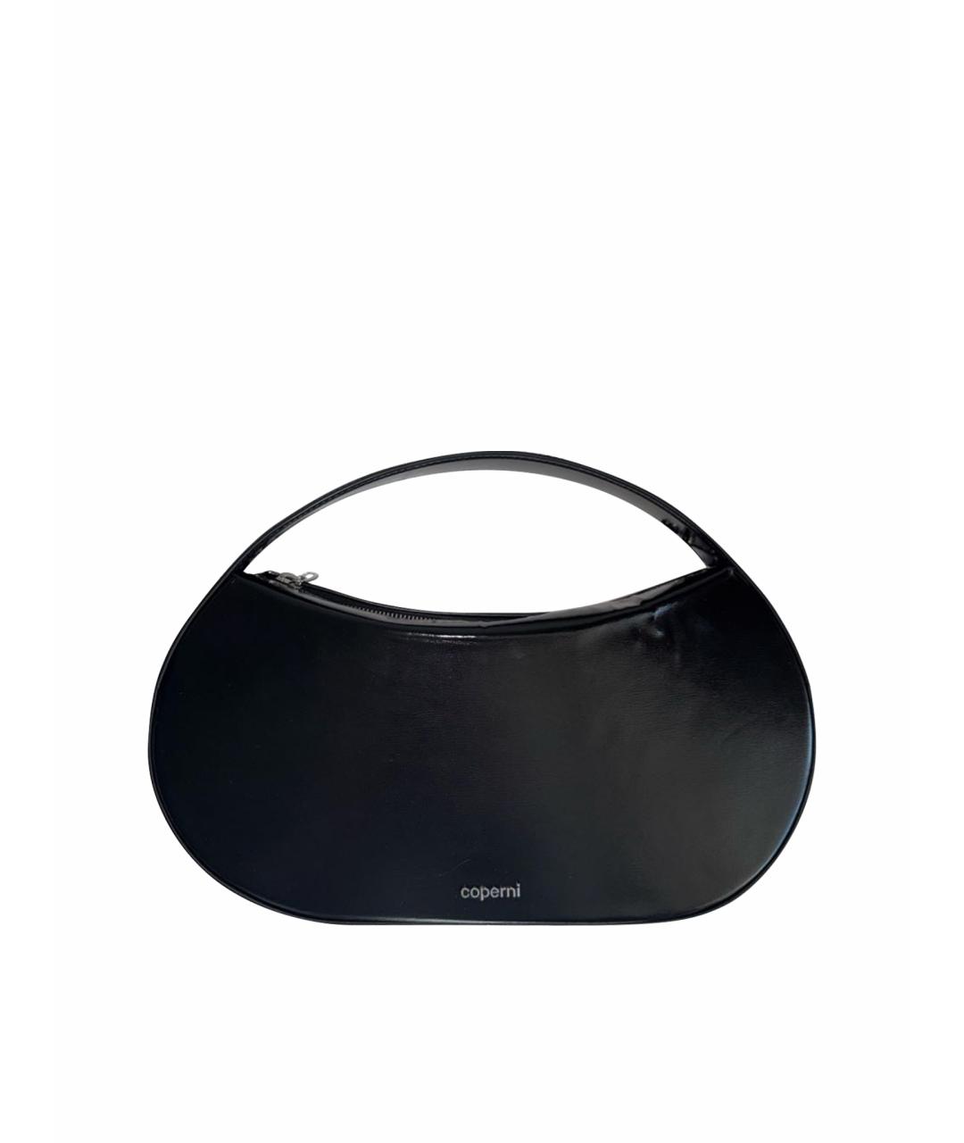 COPERNI Черная сумка с короткими ручками из искусственной кожи, фото 1