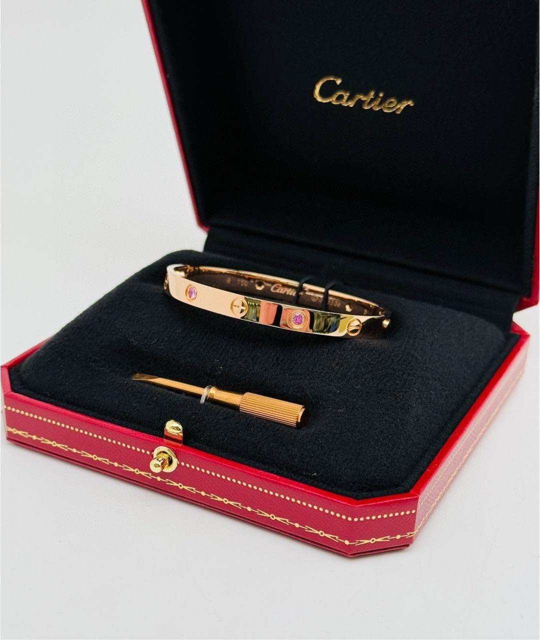 CARTIER Золотой браслет из розового золота, фото 3