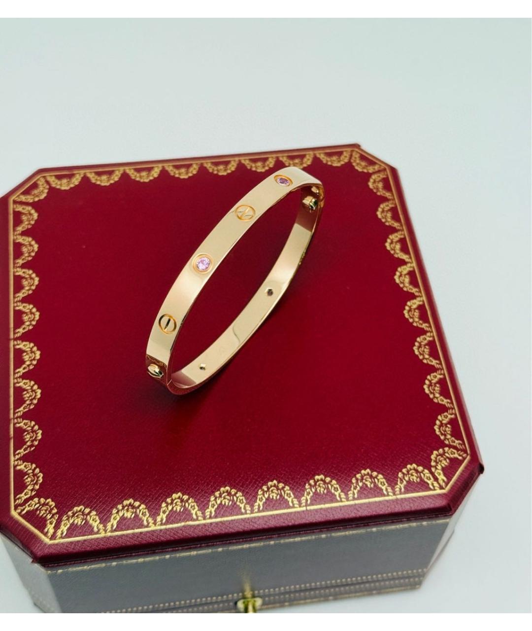 CARTIER Золотой браслет из розового золота, фото 6