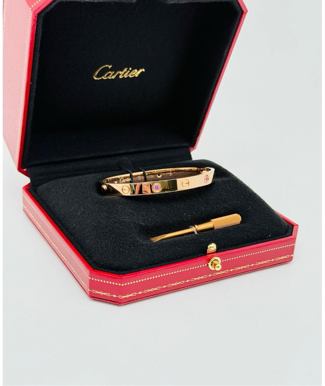 CARTIER Золотой браслет из розового золота, фото 2