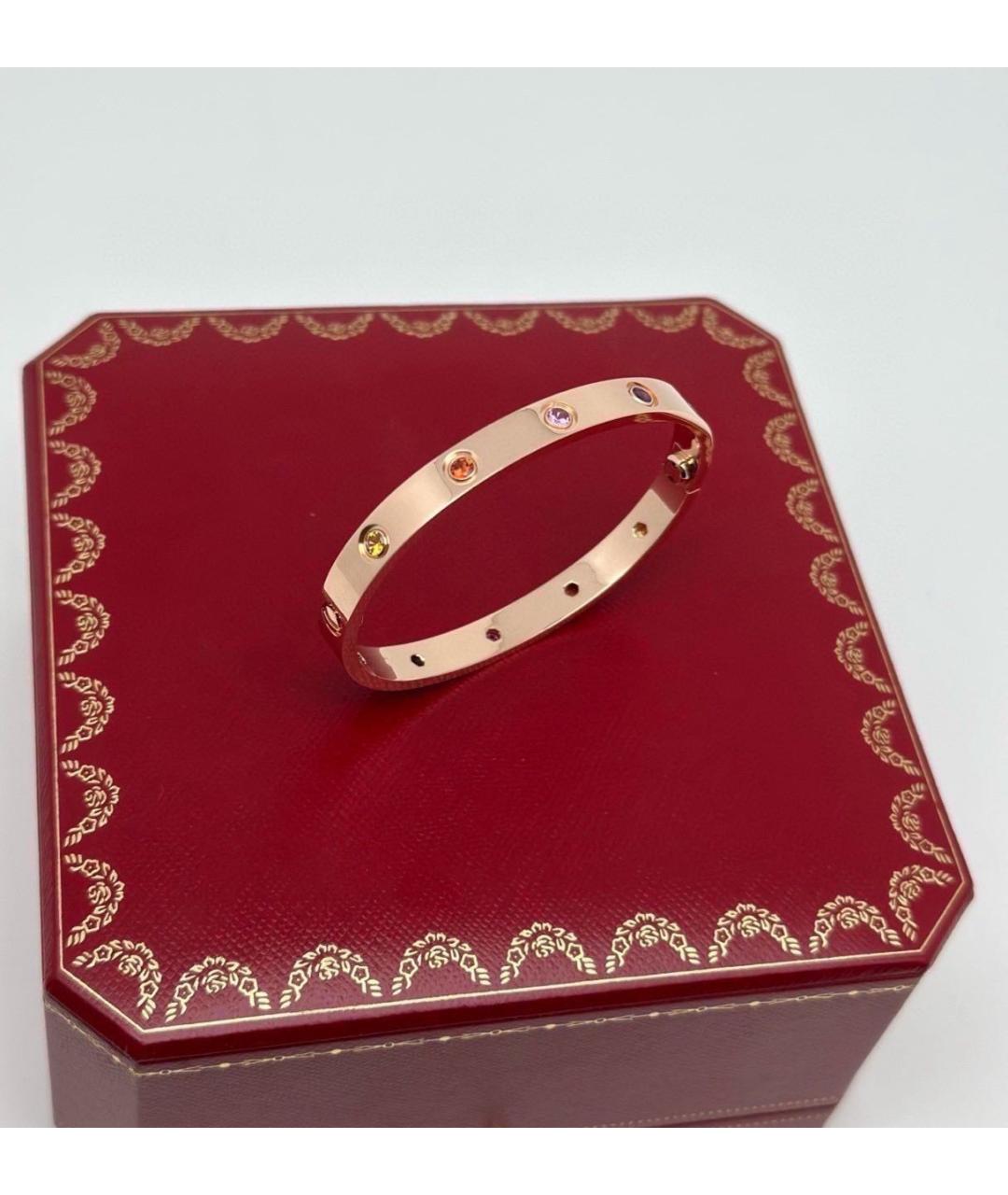 CARTIER Золотой браслет из розового золота, фото 4