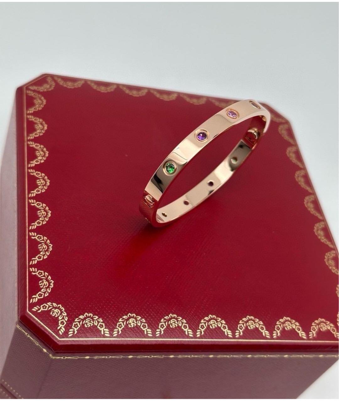 CARTIER Золотой браслет из розового золота, фото 2