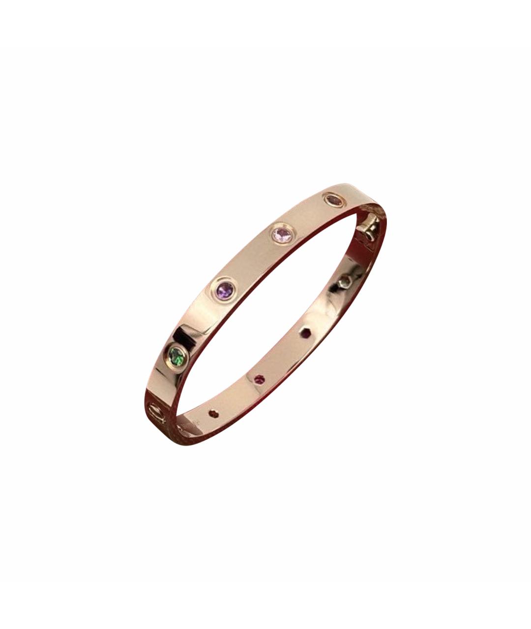 CARTIER Золотой браслет из розового золота, фото 1