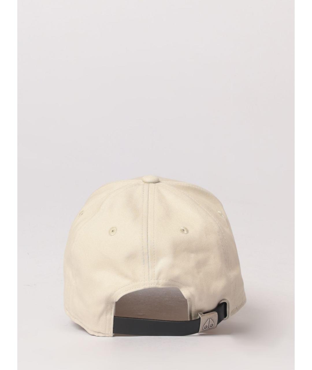 MOOSE KNUCKLES Бежевая хлопковая кепка/бейсболка, фото 3