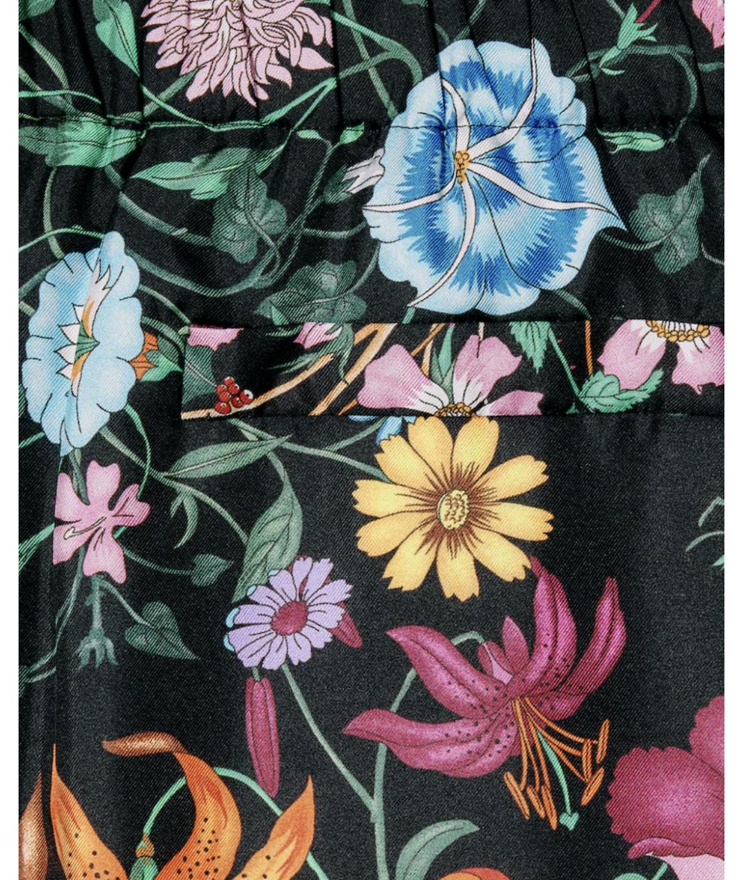 GUCCI Мульти ацетатные прямые брюки, фото 4