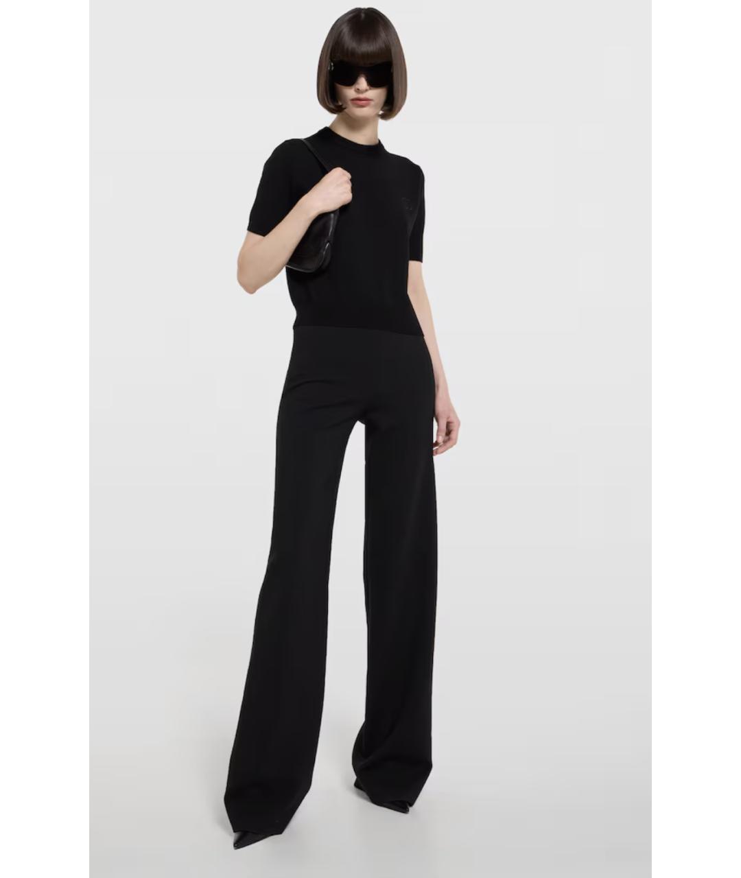 GUCCI Черный шерстяной джемпер / свитер, фото 2