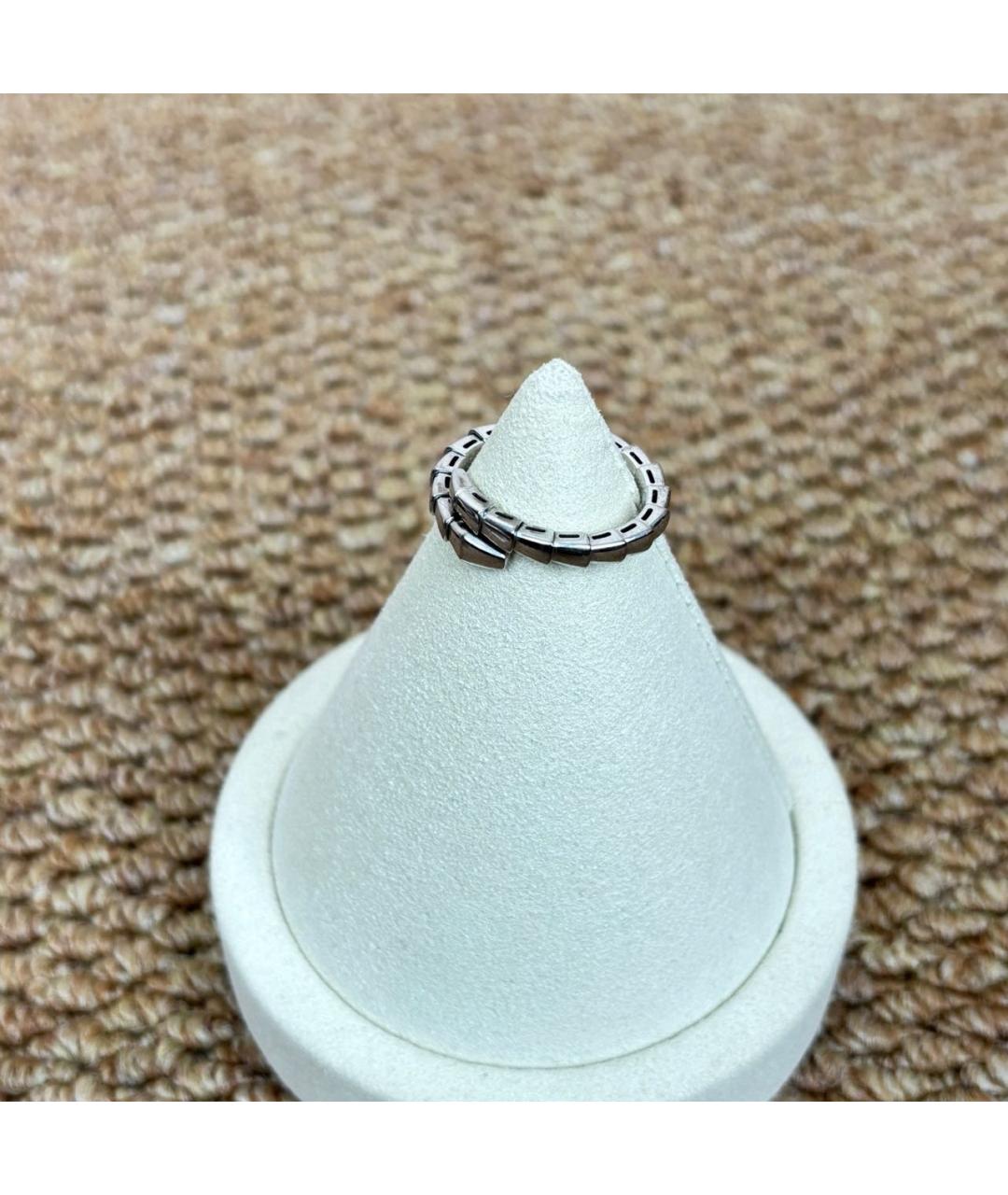 BVLGARI Серебряное кольцо из белого золота, фото 5