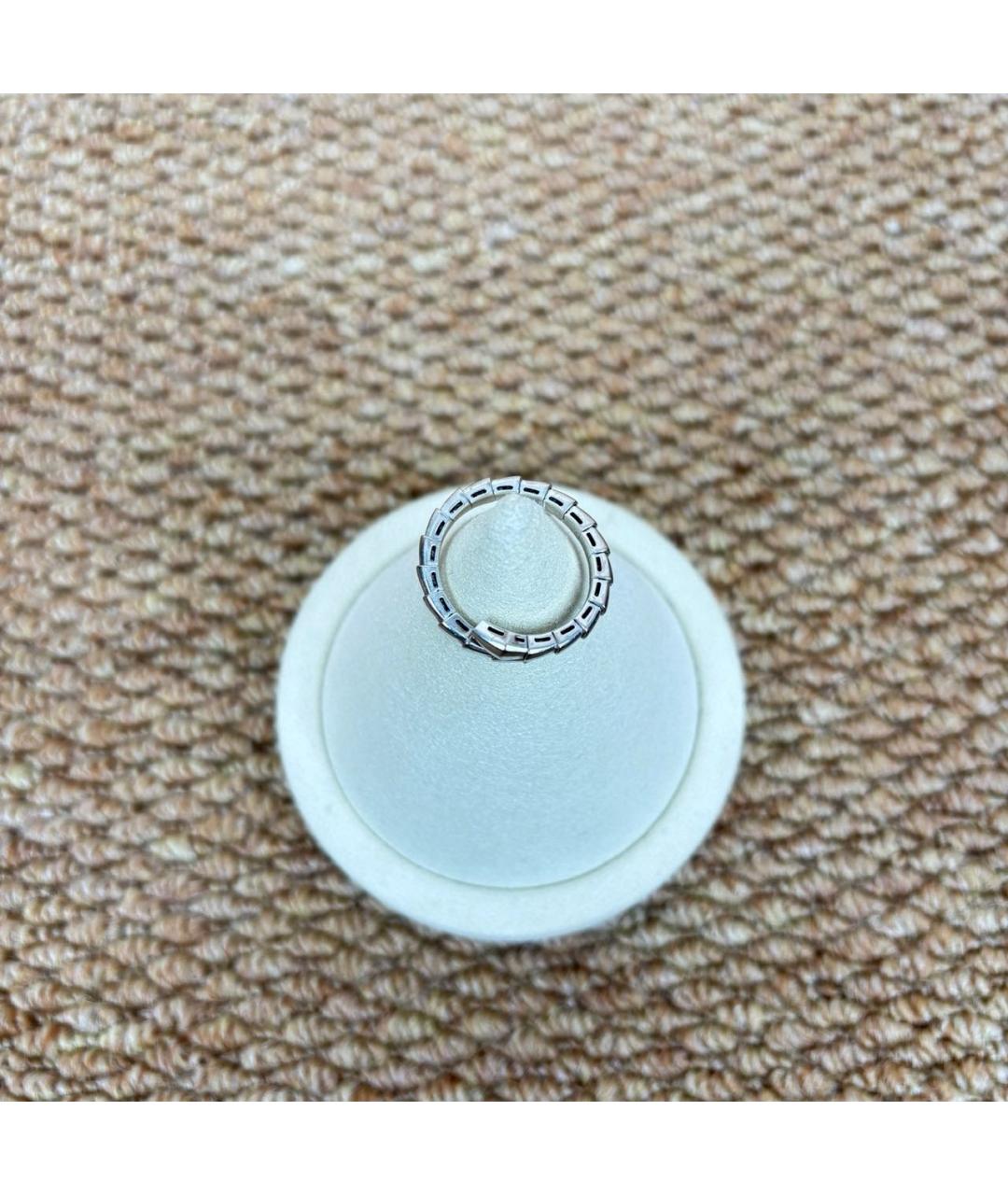 BVLGARI Серебряное кольцо из белого золота, фото 7