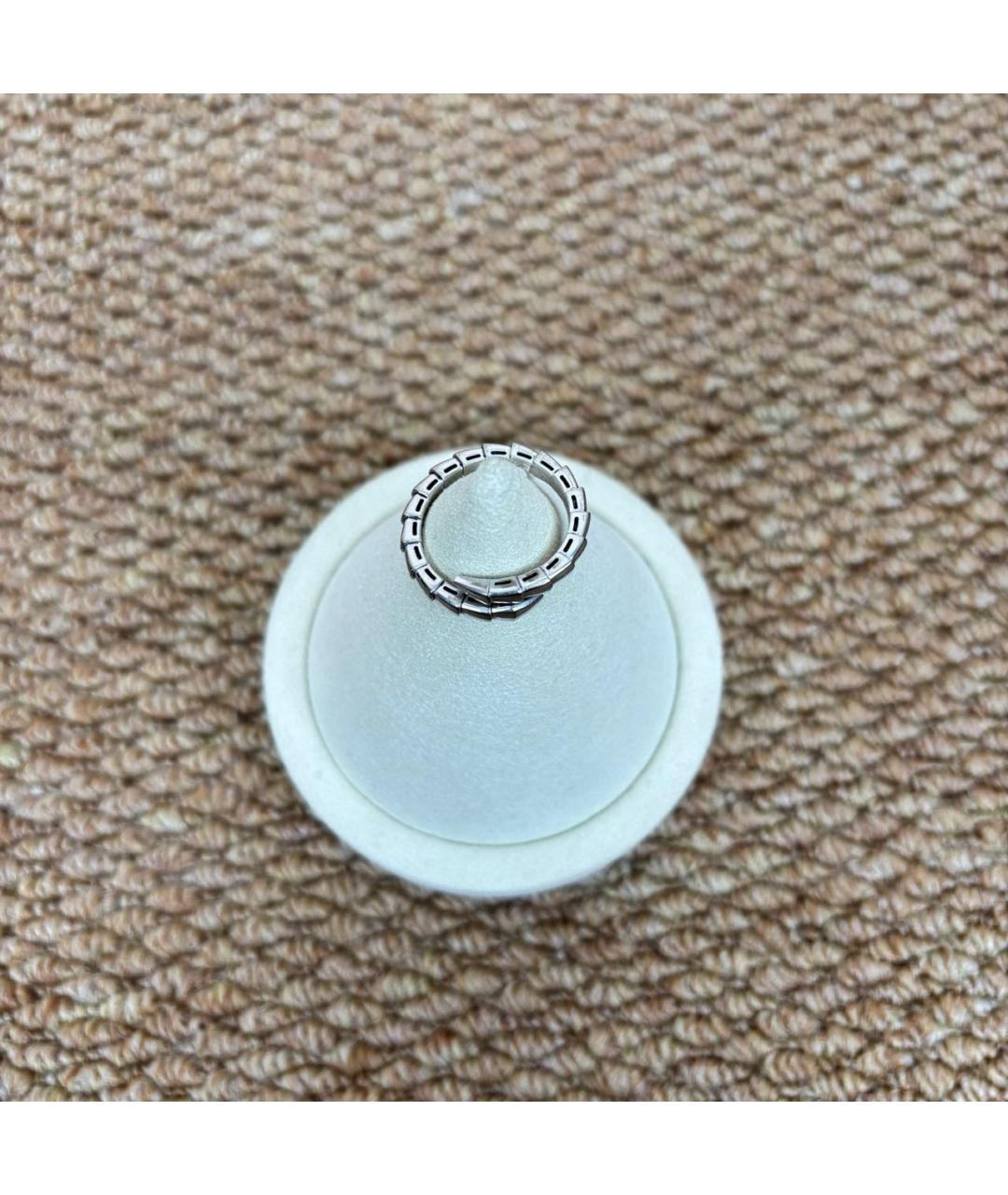 BVLGARI Серебряное кольцо из белого золота, фото 6