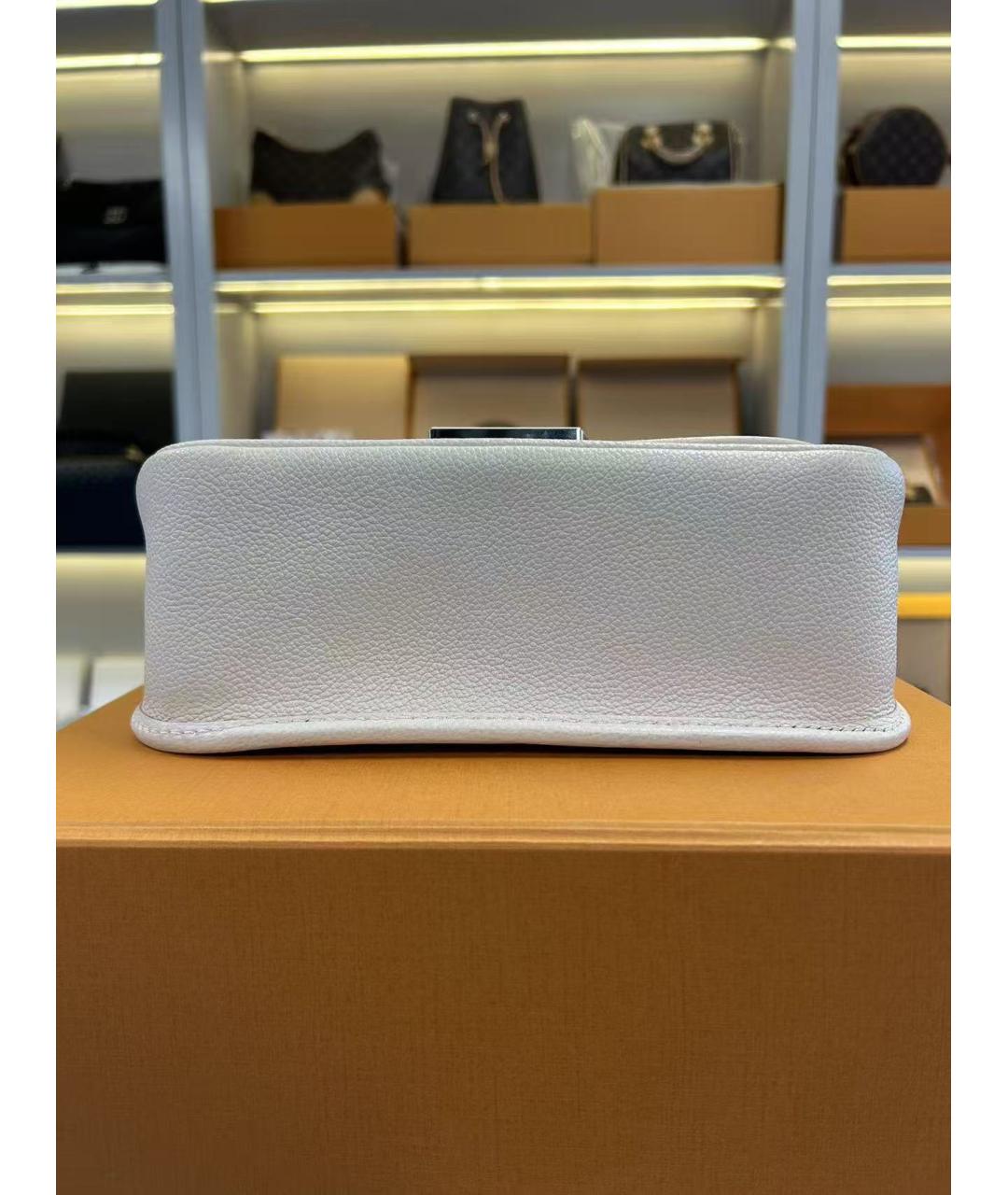 LOUIS VUITTON Белая сумка через плечо, фото 5
