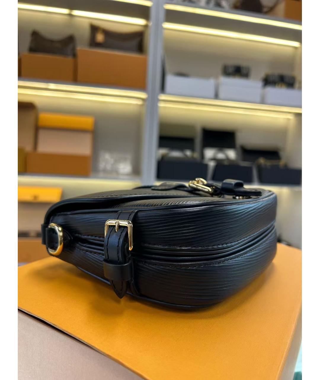 LOUIS VUITTON Черная сумка через плечо, фото 6