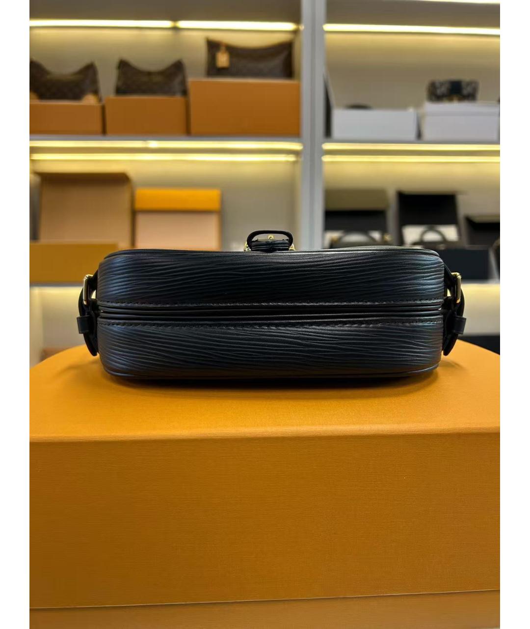 LOUIS VUITTON Черная сумка через плечо, фото 5