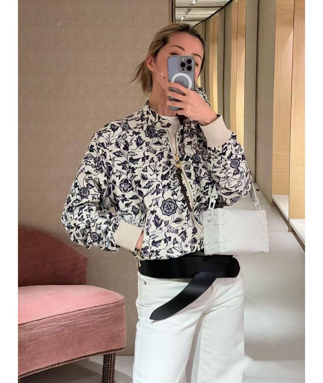 LOUIS VUITTON Белая сумка с короткими ручками, фото 8