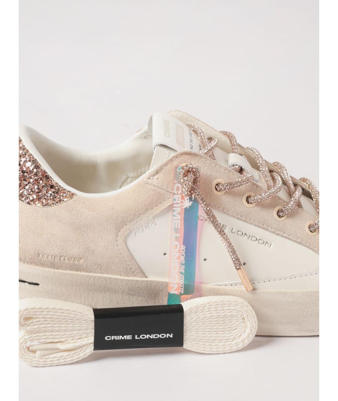 CRIME LONDON Бежевые кроссовки, фото 4