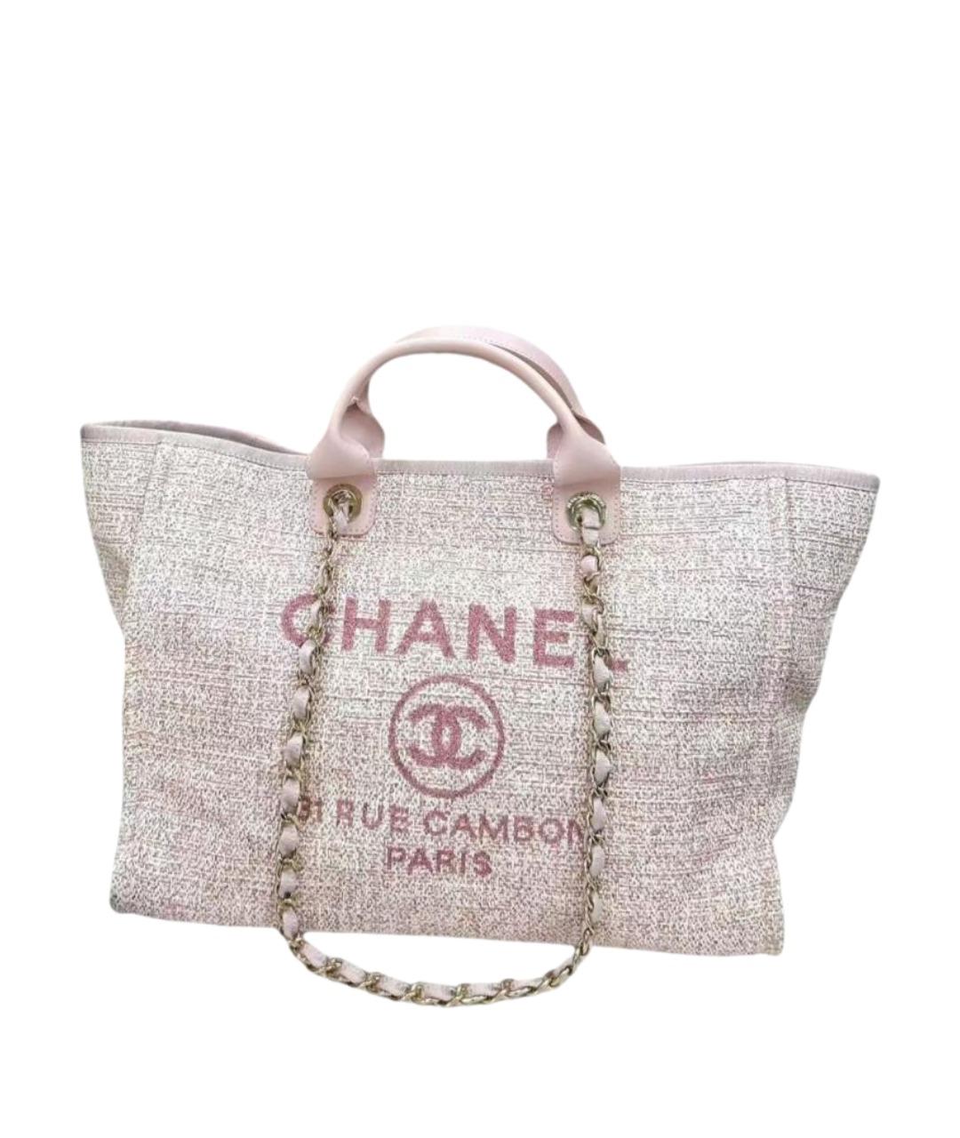 CHANEL Розовая сумка тоут, фото 1