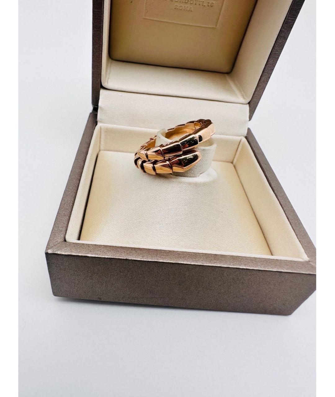 BVLGARI Золотое кольцо из розового золота, фото 5