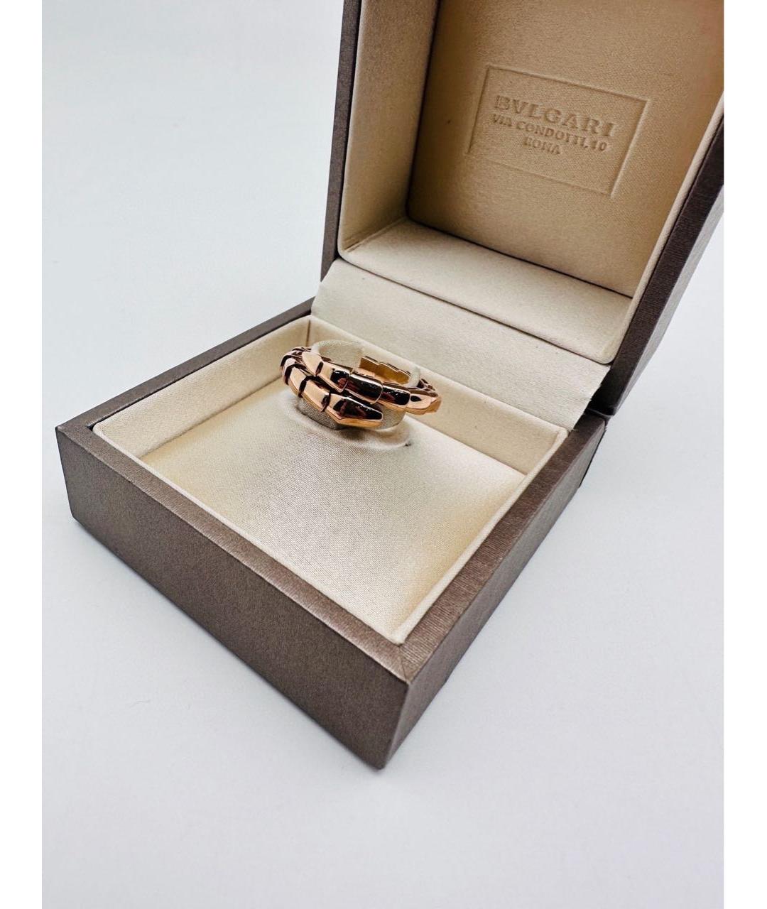 BVLGARI Золотое кольцо из розового золота, фото 3