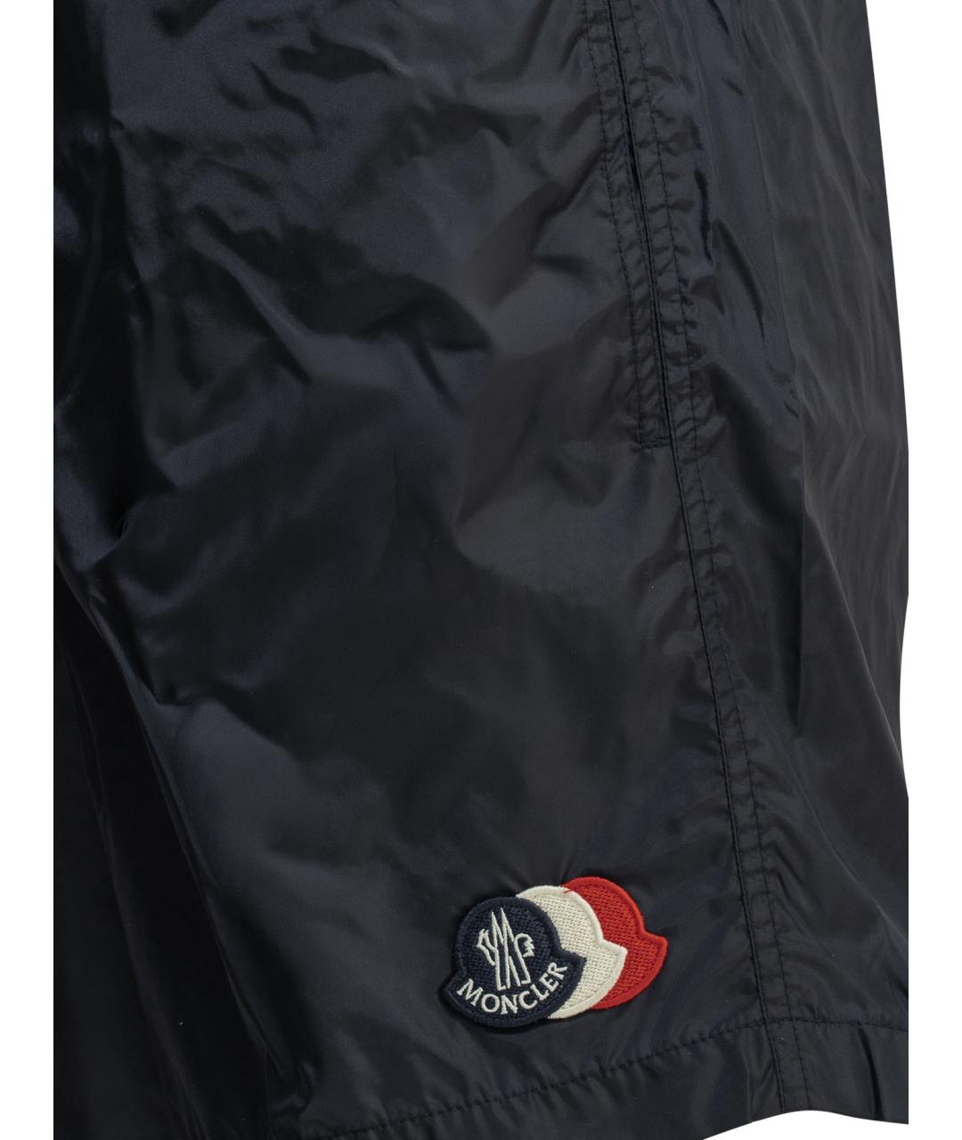 MONCLER Синие полиамидовые плавки, фото 4
