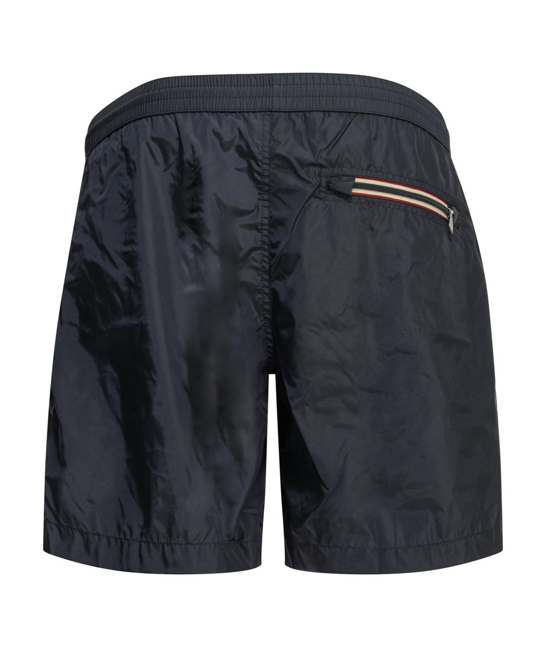 MONCLER Синие полиамидовые плавки, фото 2