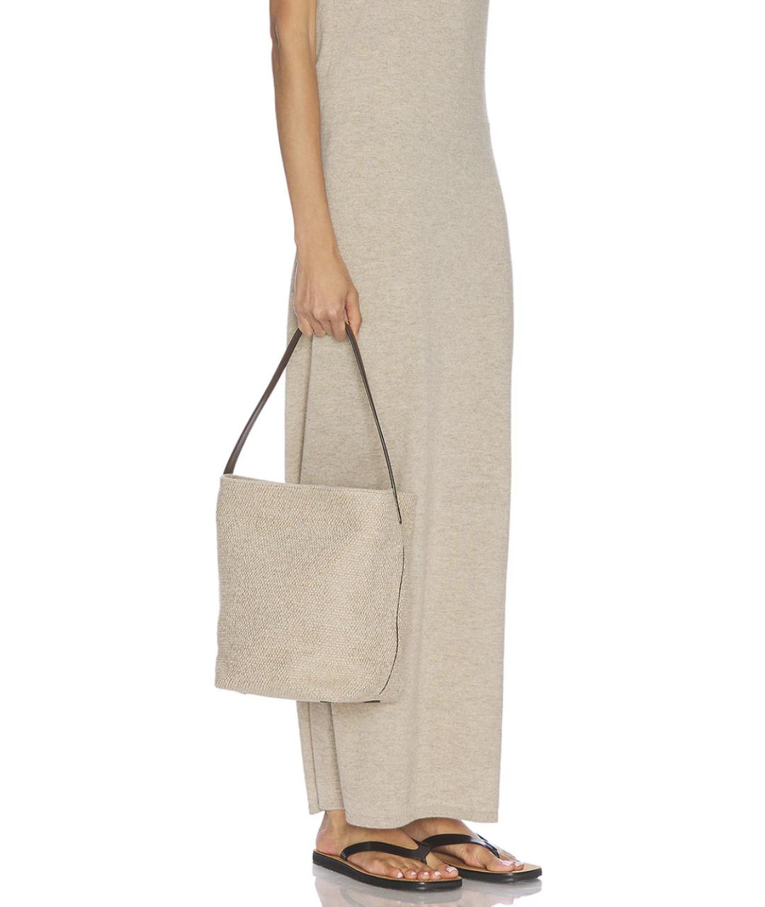 THE ROW Бежевая тканевая сумка тоут, фото 2