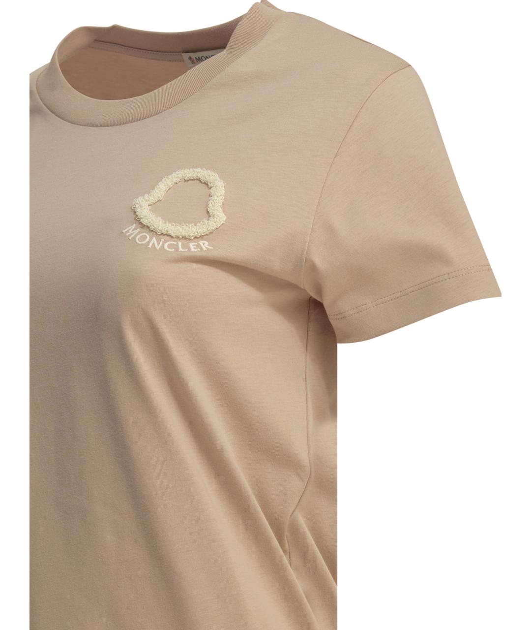MONCLER Хлопковая футболка, фото 4