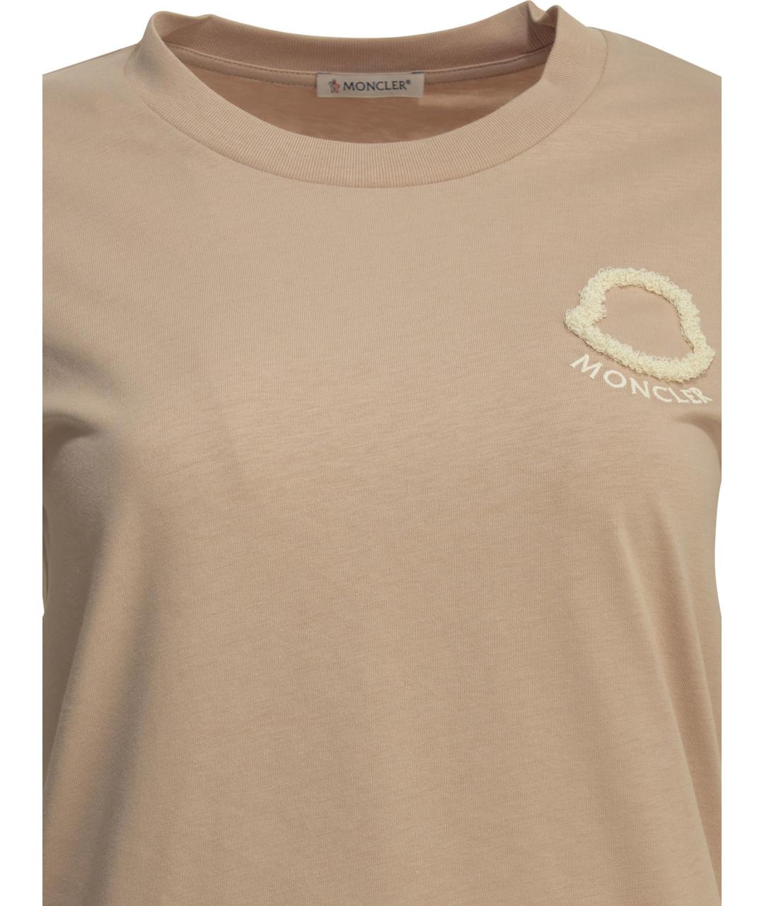 MONCLER Хлопковая футболка, фото 3