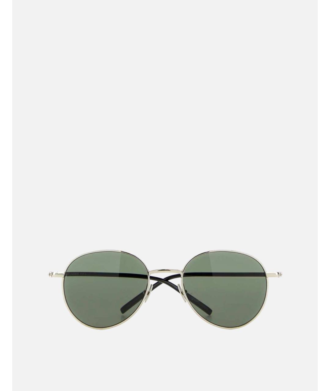 SAINT LAURENT Серые солнцезащитные очки, фото 2