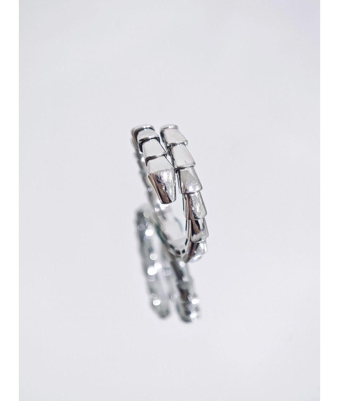 BVLGARI Серебряное кольцо из белого золота, фото 3