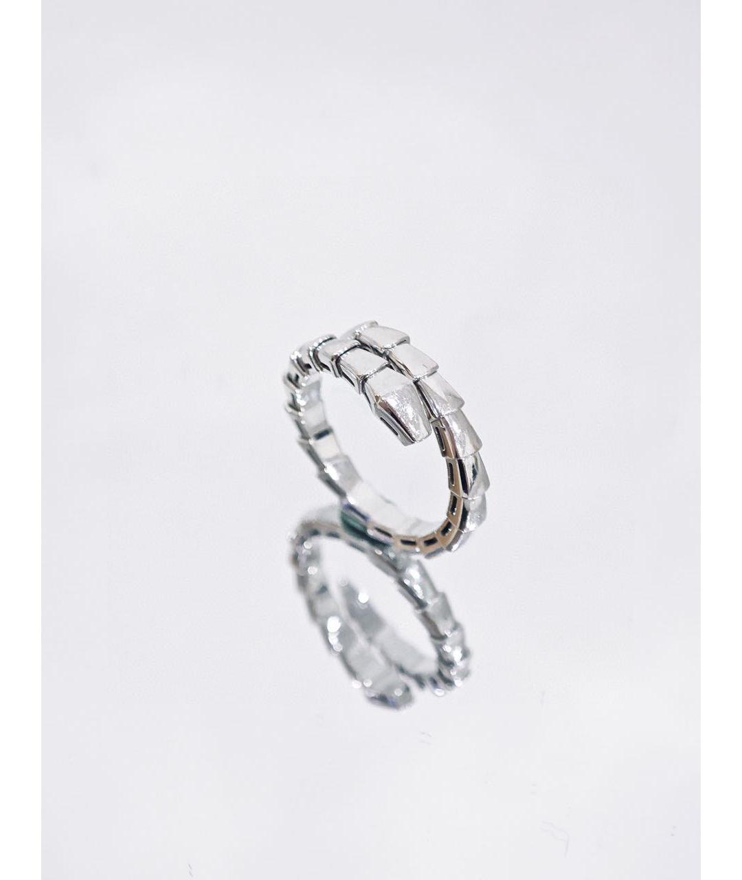 BVLGARI Серебряное кольцо из белого золота, фото 7