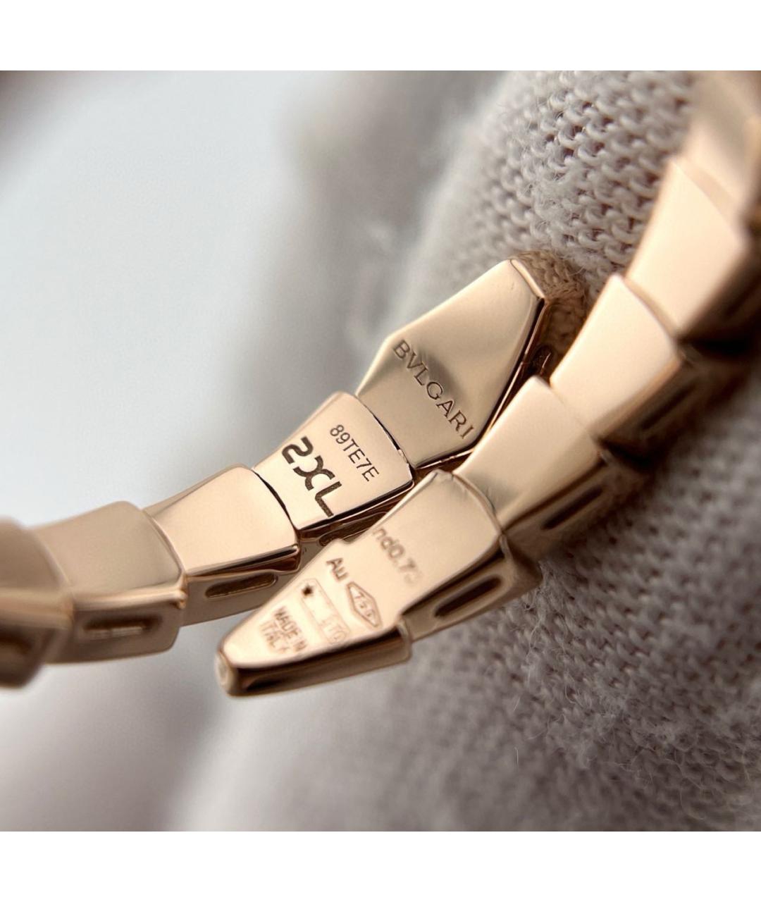 BVLGARI Золотое кольцо из розового золота, фото 6