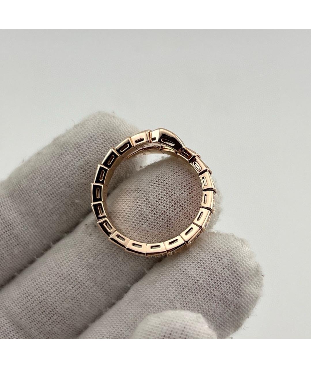 BVLGARI Золотое кольцо из розового золота, фото 5