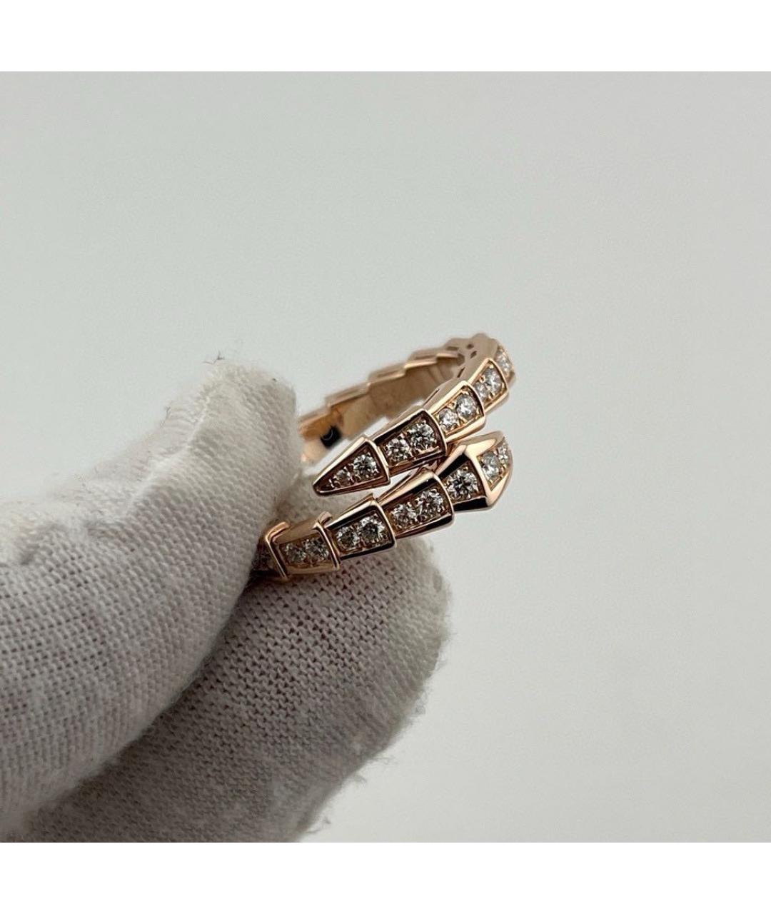 BVLGARI Золотое кольцо из розового золота, фото 4